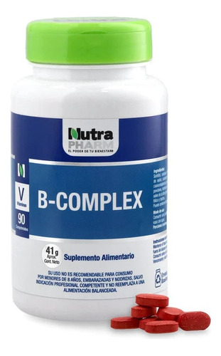 B Complex 90 Comprimidos Complejo B. Agronewen 