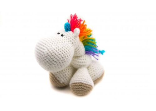 Amigurumi Crochet Ganchillo Tejido Unicornio Nayisk Handmade