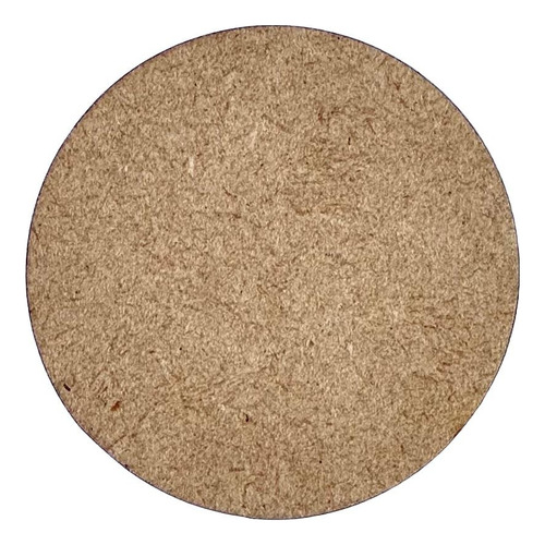 100 Pzas. Círculos De 5cm De Madera Mdf De 3mm