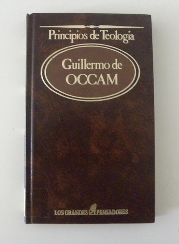 Principios De Teología - Guillermo De Occam