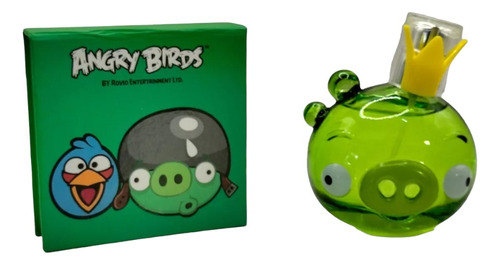 Set Perfume Infantil Angry Birds Verde 