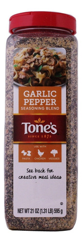 Sazonador Tones Ajo Y Pimienta Seasoning Blend 595g Importad