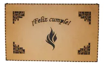 Comprar Set Asador 100% Personalizado Tabla Y Cubiertos En Caja Mdf Set Asador Marrón