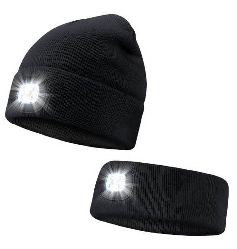 Gorro Deportivo Con Diadema Led Con Juego De Luces