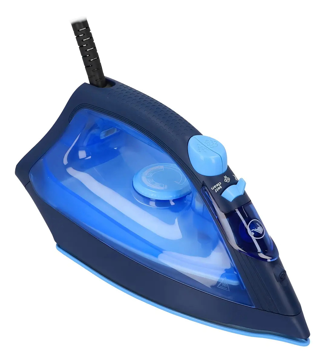 Plancha Vapor T-fal Ropa Planchado Fácil Cerámica Fv1950x0 Color Azul