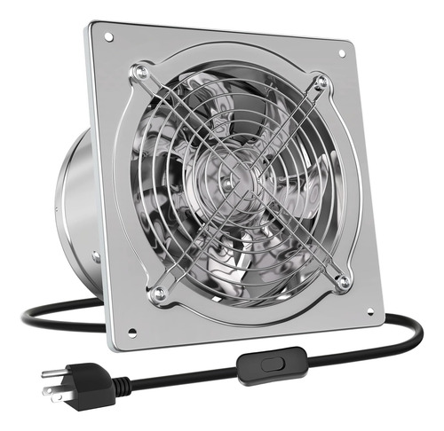 Ventilador De Escape De Metal De 10 Pulgadas Interrupto...