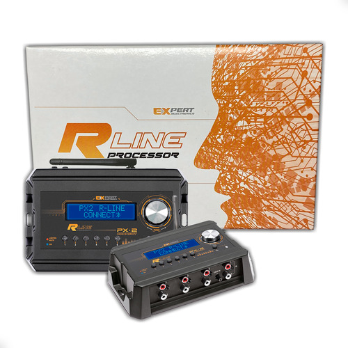 Processador Audio Crossover Som Automotivo Expert Px2 R-line