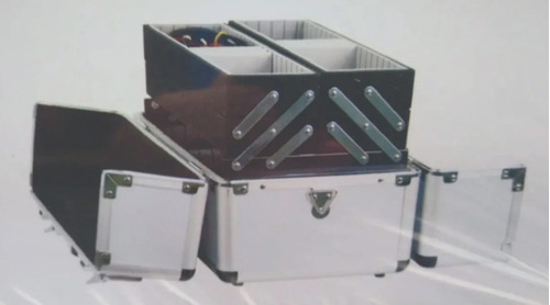Imagen 2 de 7 de Maletin Fuelle Robust Porta Herramientas Maquillaje 36x22x24
