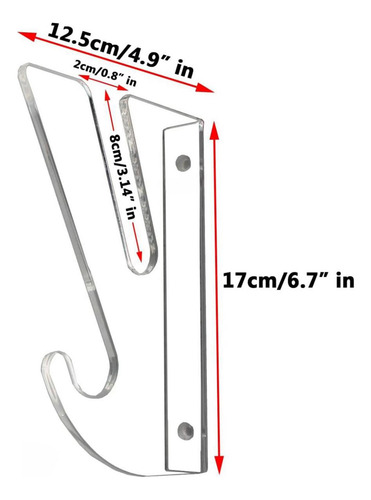 Soporte De Pared Para Monopatín, Colgador De Claro