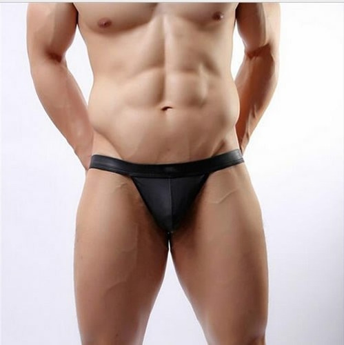 Tanga En Cuero Sintetico Para Hombre Bondage