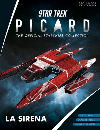 Imagem 4 de 6 de La Sirena - Star Trek - Eaglemoss - Frete Grátis