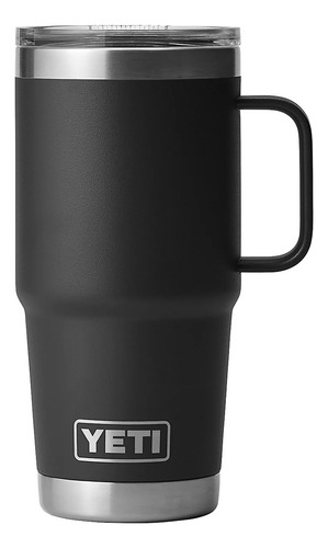 Yeti Rambler Termo De Viaje De 20oz Con Tapa Stronghold Negro