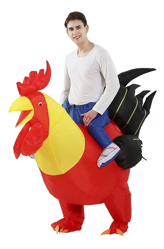 Disfraces Inflables De Halloween De Pollo Para Gallos