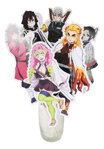 Demon Slayer Pilares Adornos Torta Toppers Grandes Varios Demon Slayer Pilares