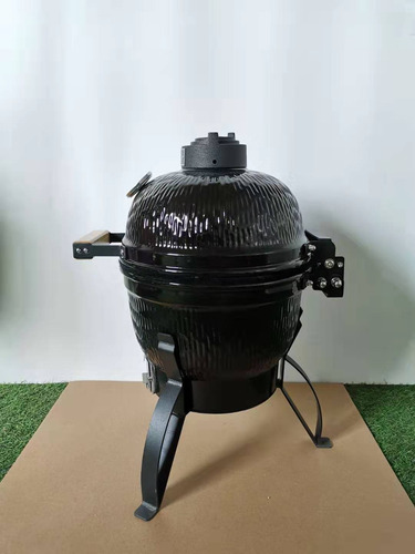 Imagem 2 de 6 de Churrasqueira Kamado Big Bob Egg Cerâmica Carvão Classic 13