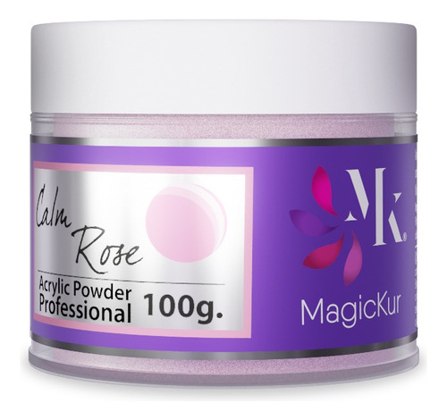 Polimero Acrilico Calm Rose 100g Magickur