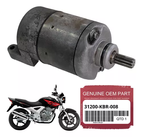 Motor Partida Arranque Cbx 250 Twister Xr 250 Tornado