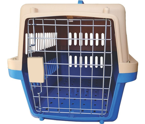 Jaula Transportadora Kennel Perro Gato 59x37x35cm Iata 7504