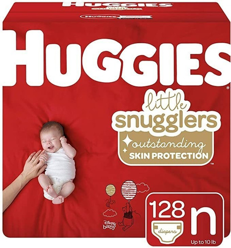 Huggies Little Snugglers Bebé Pañales, Tamaño Del Recién Nac