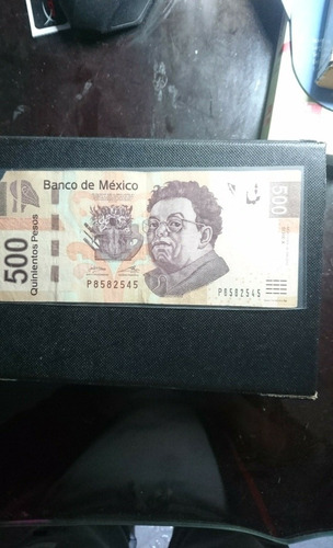 Billete De Colección De Quinientos Pesos Diego Rivera Seriex