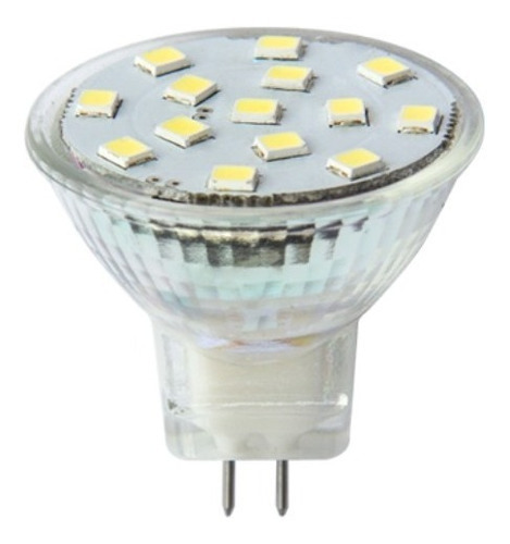 Foco Ahorrador Mr11 Luz Blanca 1.7w (sustituye 20w) Color de la luz Blanco neutro