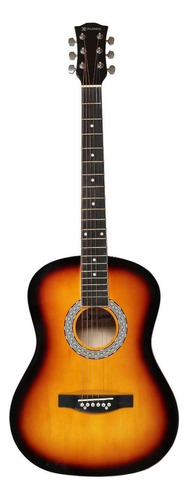 Guitarra acústica Ibanez Jampack V50NJP para diestros vintage sunburst high gloss brillante