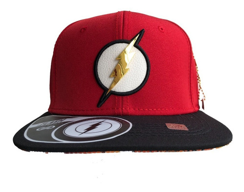 Gorra Plana Dc Comics Flash Varios Colores