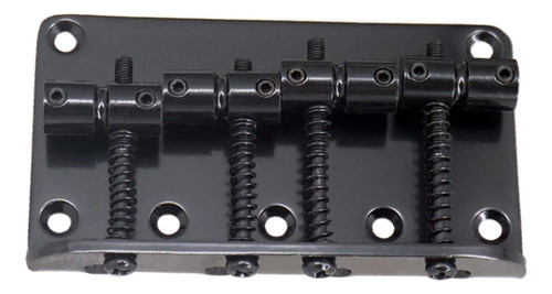 Puente De Bajo De 4 Cuerdas De 80mm, Repuesto De Metal Negro