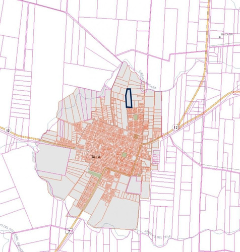 Imagen 5 de 6 de Oportunidad Inversores 3 Hás Dentro De Tala En Av. Principal