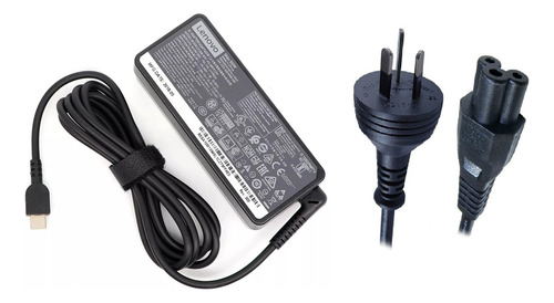 Carregador Lenovo Thinkpad Type C ADLx65ycca3a 20v 3.25a 65w + cabo de alimentação