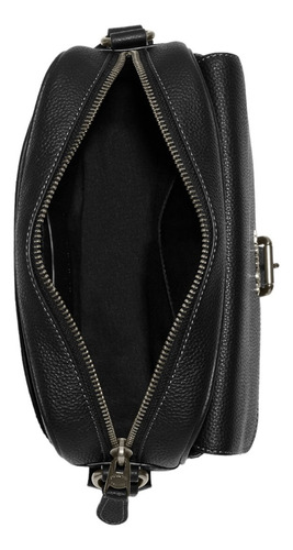 Bolsa Bandolera Coach Desconocido Color Negro