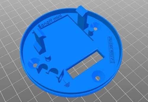 Imagen 4 de 10 de Soporte De Montaje Para Sonoff Mini Lampara Techo Domotica
