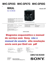 Comprar Esquema Eletric Sony Mhc Gpx8g Mhcgpx8g Mhc Gpx8 Mhcgpx8 Pdf
