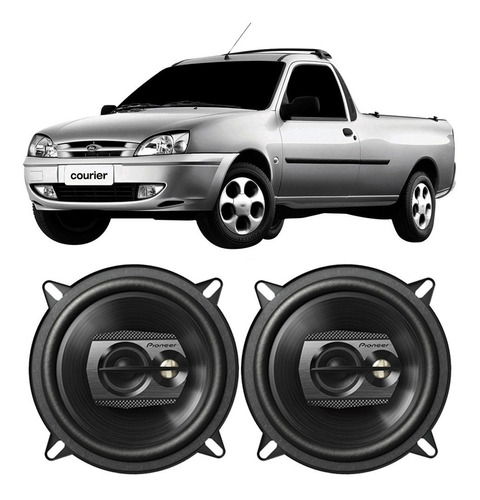 Auto Falante Ford Courier 1996 A 1999 Pioneer 100w Rms