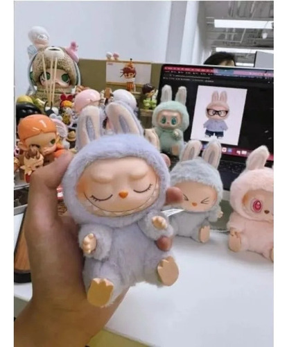 Xrx /2x Labubu Emocionante Macaron Los Monstruos - Original