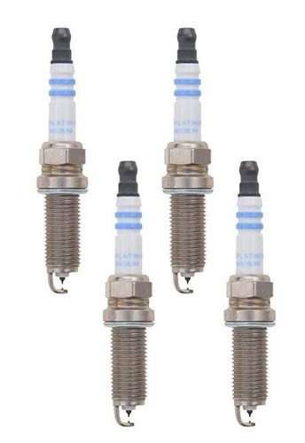 Kit 4 Bujias Nissan Tiida Sentra Xtrail Renault Koleos Bosch