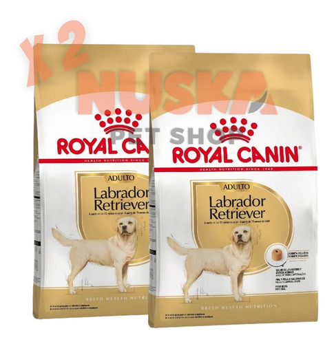 Royal Canin Labrador Retriever Adulto 12 Kg X 2 Unidades
