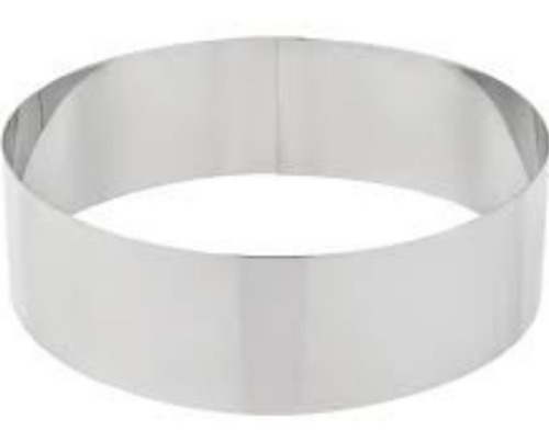 Imagen 3 de 8 de Cortante O Molde Redondo De Acero 10 Cm X 6 Cm Alto
