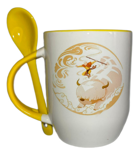 Taza Con Cuchara Avatar La Leyenda De Aang Personalizada 26