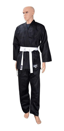 Traje De Karate Muuk Negro