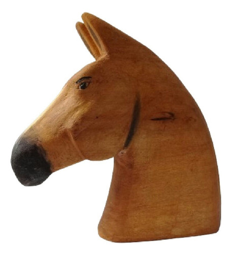 Figura Decorativa Estatua Caballo Código 3401 Marrón