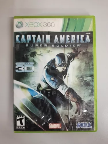Jogo Capitão América Super Soldado Xbox 360 Original - Escorrega o