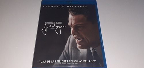 Blu Ray J.edgar Di Caprio Clint Eastwood Original 