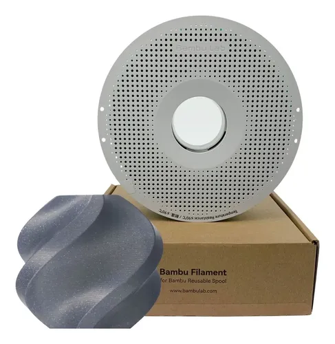 Filamento 3d Bambu Lab Pla Sparkle 1kg Carretel Cores Cor Cinza Ardósia