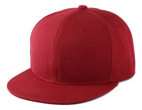 Gorra De Béisbol Lisa Con Pico Plano, Sombreros De Hip Hop P