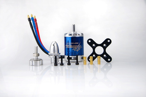 Imagen 1 de 10 de Motor Brushless Outrunner Tomcat G25 3527-1140kv-4t Dynam