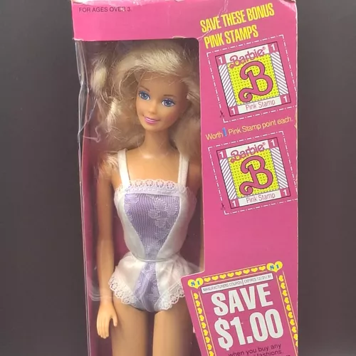 Barbie Fashion Play 1990 Antiga Mattel 80 90 Lingerie