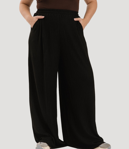 Conjunto Pantalon Y Camiseta De Lanilla Mujer Talles Grandes