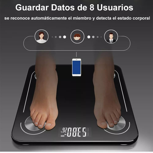 Y Bascula Digital Corporal Personal App De Registro
