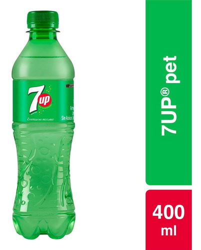 Refresco 7 Up Lima Limón Sin Calorías 400ml